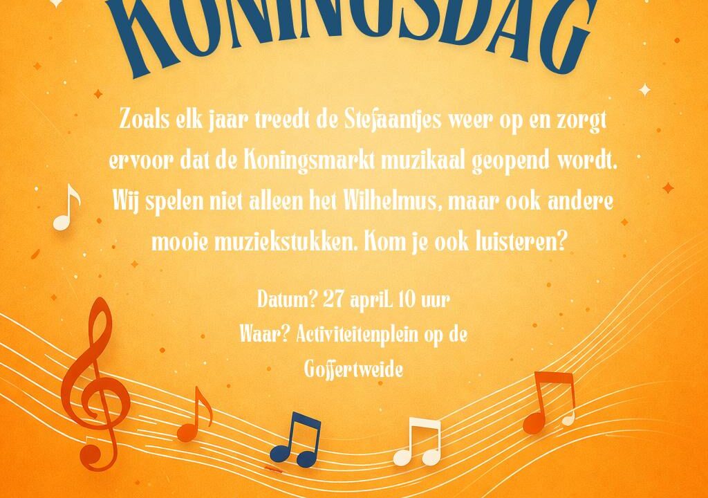 Optreden Koningsdag Goffert